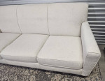 FLEXSTEEL IVORY COUCH SOFA