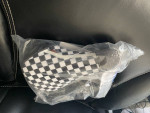 CULT BMX VANS SLIP ON PRO BICYCLE PIVOTAL SEAT BLACK CHECKERED