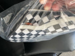 CULT BMX VANS SLIP ON PRO BICYCLE PIVOTAL SEAT BLACK CHECKERED