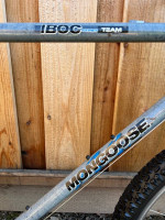 1989 MONGOOSE IBOC SERIES TEAM BIKE FILLET BRAZED 20” M732 DEORE XT