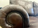Bernhardt Leather Sofa