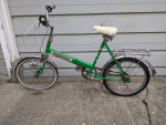 Vintage Auto Mini Folding Bike