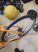 Diamondback road bike like new with bike rack