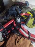 Diamondback road bike like new with bike rack
