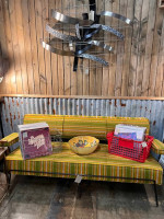 Mid Century Iron frame Couch Sofa