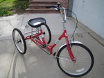 Sun Traditional 24 Adult Pedal Tricycle