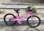 Pink specialized 20 inch youth bike