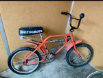 Vintage bmx suspension bike