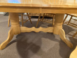 Solid maple butcher block style table