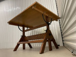 Antique drafting table