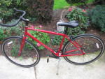 KHS Urban Soul 46cm fm 1speed 700x25c tire track freewheel fixie bike