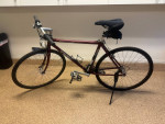 TREK 7600 Men’s Road Bike Red Bicycle 18” Frame Early EXCELLENT