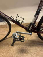 TREK 7600 Men’s Road Bike Red Bicycle 18” Frame Early EXCELLENT