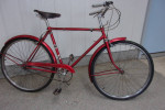 1965 Humber Sports / Raleigh 3-Speed Brooks Saddle 22" Seatpost