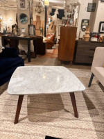 MCM Style Marble Coffee Table