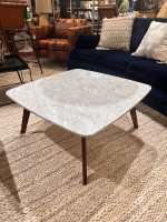 MCM Style Marble Coffee Table