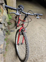 7 speed bike, 24" wheel, sturdy