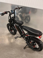 2000Watt Electric Dual Motor Fat Tire Ebike, 30mph, Full Suspension