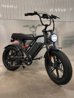 1000 Watt Electric Fat Tire Ebike, 20ah battery, 33mph, 30-60 mile range