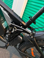 Dual Motor 2000Watt Electric Fat Tire Mountain Bike/Full Suspension/33mph