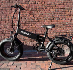 500/700 Watt Electric Folding ebike, 26-28mph, Thumb throttle/Pedal Assist