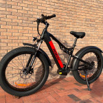 750/900 Watt Motor Electric Fat Tire Mountain Ebike, GS10, Bafang Motor, 28mph
