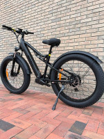 750/900 Watt Motor Electric Fat Tire Mountain Ebike, GS10, Bafang Motor, 28mph