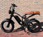 1000Watt Electric Chopper Ebike, 30mph, 80 Mile Range, 25ah🔋(Black or Green)