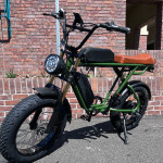 750W Dual Battery+Dual Rider Electric Ebike, 33-35mph, 80 Mile Range