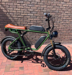 750W Dual Battery+Dual Rider Electric Ebike, 33-35mph, 80 Mile Range
