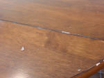 Dining table and chairs