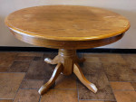 Pedestal dining table