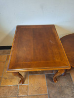 Coffee table and end table