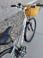 Hybrid bike for women's totally equipped