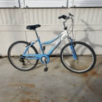 Ultimate comfort full suspension, Light aluminum, Upright riding, 7sp