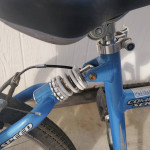 Ultimate comfort full suspension, Light aluminum, Upright riding, 7sp