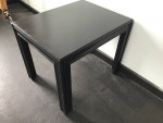 Lane Side TABLE painted black vintage coffee table