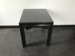 Lane Side TABLE painted black vintage coffee table