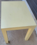 Painted side table