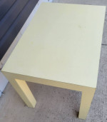 Painted side table