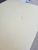 Painted side table