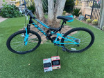 Huffy trail runner 26 bike plus 2 new tires.