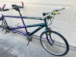 Cannondale Large/Medium Tandem Bike, W/Hydraulic Brakes.