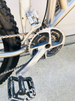 Seven Duo Lux Full Suspension Titanium frame, xtr & fox components.