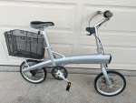 IXI Folding bike, 4 speeds drivetrain with a belt drive, excellent!