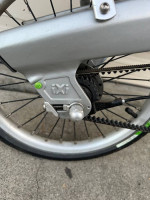 IXI Folding bike, 4 speeds drivetrain with a belt drive, excellent!