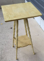 Vintage wood side table