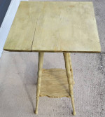Vintage wood side table