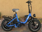 New Q Bear 500 Watt Step Thru Folding Electric Bikes Various Colors