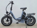 New Q Bear 500 Watt Step Thru Folding Electric Bikes Various Colors